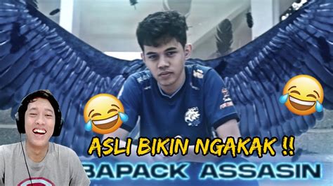 Reaction Oura The Bapack Assasin Asli Bikin Ngakak Youtube