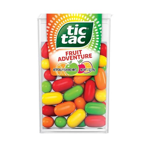 Tic Tac Fruit Adventure 29g The Candyland