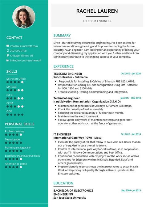 Electronics Engineer Resume Sample In 2025 ResumeKraft