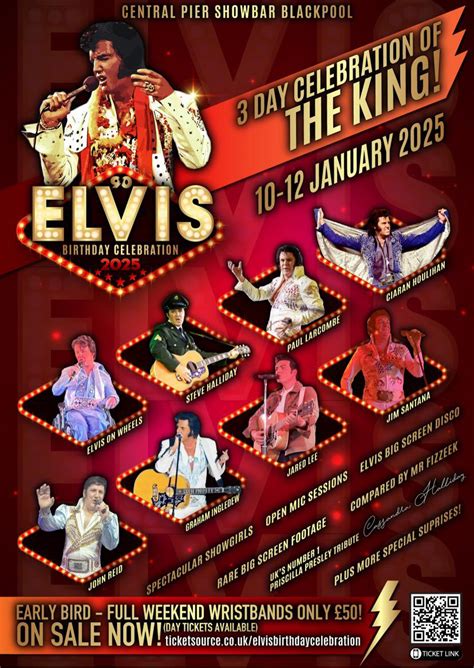 Elvis Birthday Celebration 2025 Elvis Tributes Worldwide