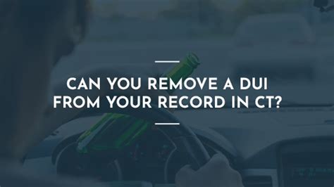 Removing Duis From Your Record The Sills Law Firm