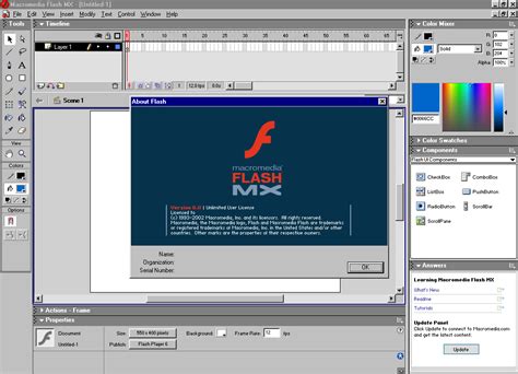 Macromedia Flash Mx In Web Design Museum