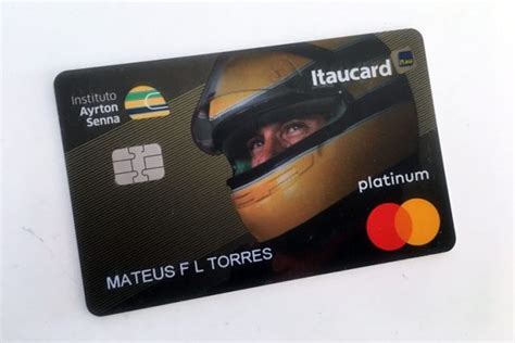 Cartão Instituto Ayrton Senna Itaú Platinum aproveite as melhores