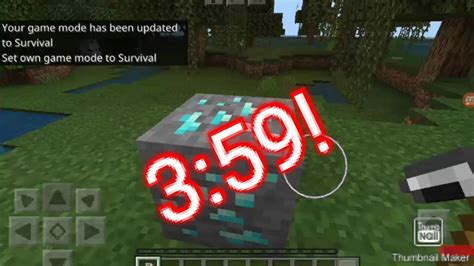 Minecraft Diamond Speedrun Set Seed Glitchless Youtube