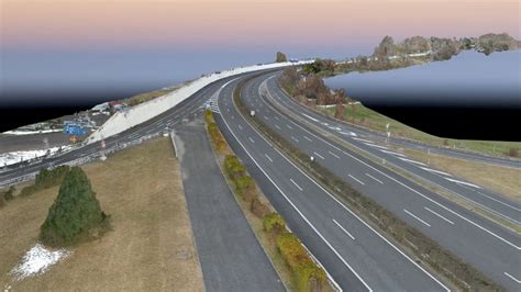 Using Drones To Survey A Motorway Without Stopping Traffic Pix D