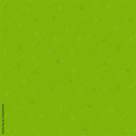 Cartoon grass vector flat pattern Stock Vector | Adobe Stock