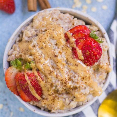 Egg White Oatmeal The Clean Eating Couple