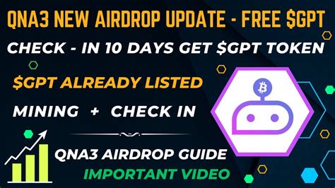 Earn Free GPT Token Airdrop QNA3 Airdrop Update In Tamil No Refer