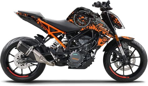 ARider Dekor für KTM Duke 125 390 2017 2020 Aufkleber und Sticker Kit