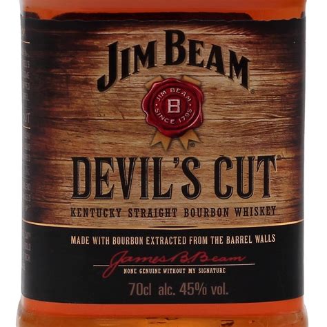 Jim Beam Devils Cut 0 7 Liter