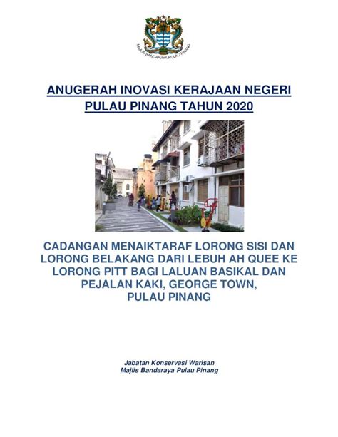 PDF ANUGERAH INOVASI KERAJAAN NEGERI PULAU PINANG TAHUN Habinovasi