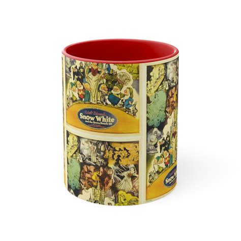 Snow White And The Seven Dwarfs Mug Coffee Mug Disney Movie Mug