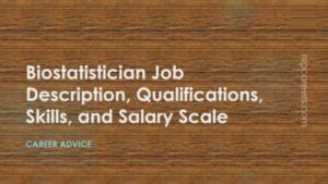 Biostatistician Job Description, Skills, and Salary - NigCareers