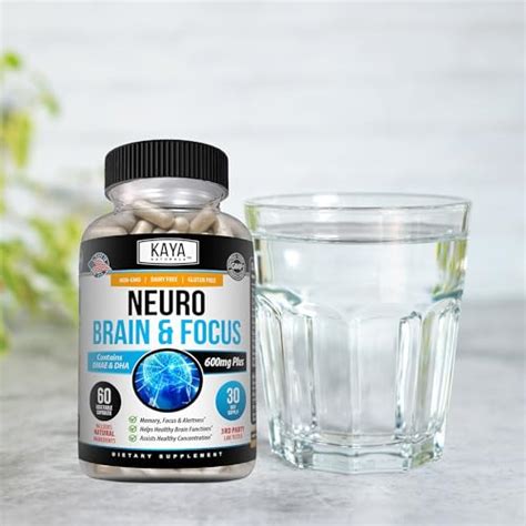 Kaya Naturals Neuro Brain For Memory And Focus Nootropic Energy