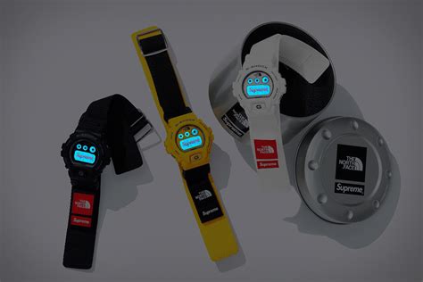 Montre Supreme X The North Face G Shock Dw 6900 Uncrate