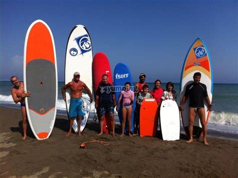 Aprender surf en Torremolinos 2 días desde 170 Yumping