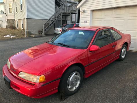 1992 Ford Thunderbird Super Coupe V6 Supercharged 5 Speed Manual For