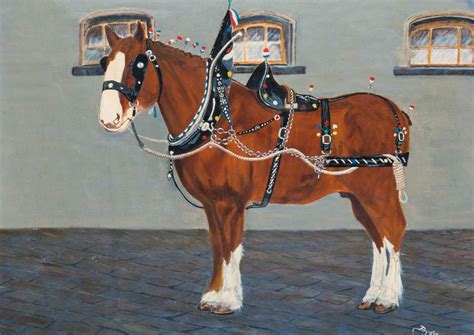 A Clydesdale Horse* | Art UK