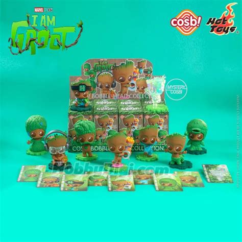 Hot Toys Cosbi Bobble Head Collection Marvel Studios I Am Groot HobbyDigi Malaysia