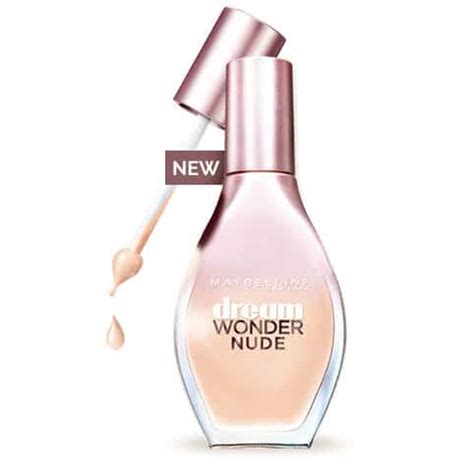 Echantillon De Fond De Teint Dream Wonder Nude De Gemey Maybelline