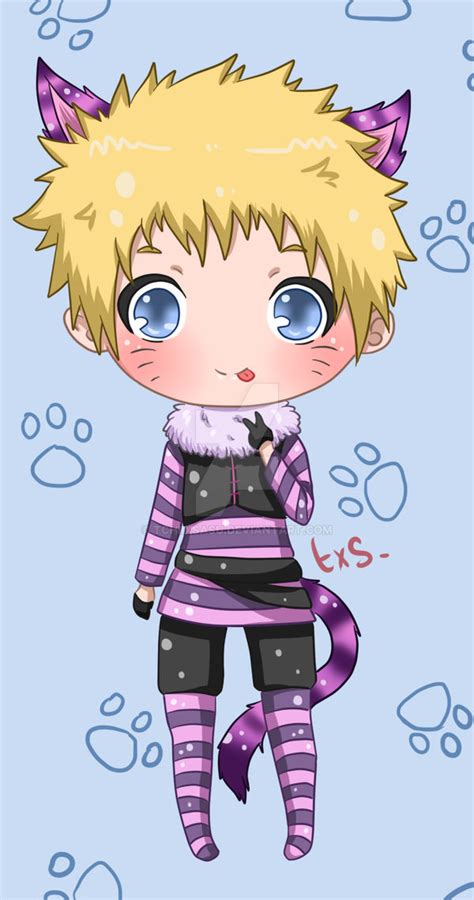 Chibi Cheshire Cat Naruto By Tchiixsasu On Deviantart