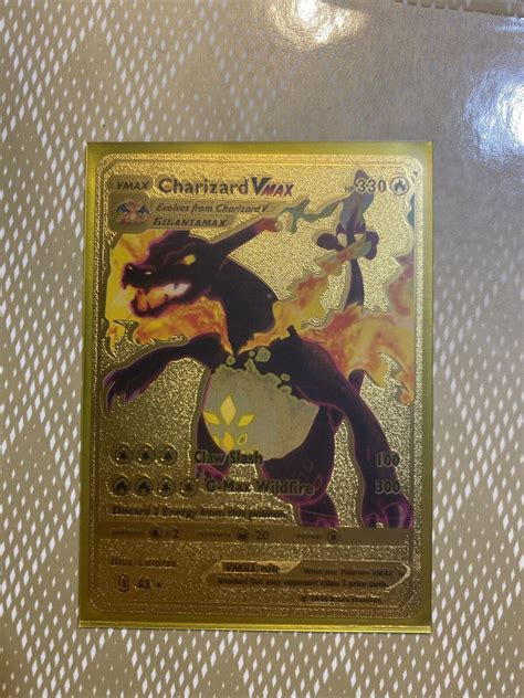 Mavin Charizard VMAX Gigantamax Gold Foil Pokemon Card