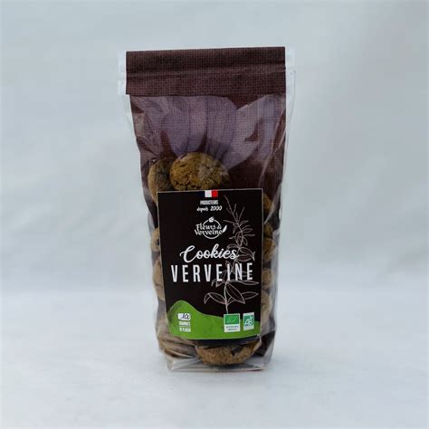 Cookies Verveine Bio Fleurs De Verveine