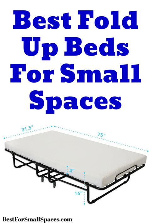 Best fold up beds for small spaces foldable beds for easy storage – Artofit