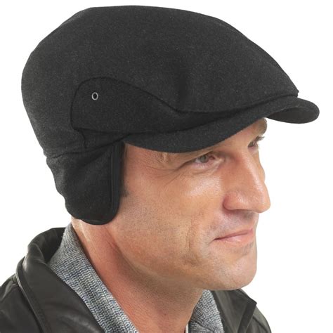 The Waterproof Cashmere Driving Cap - Hammacher Schlemmer