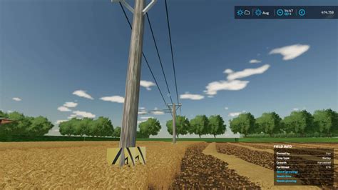 LS 22 UK Electricity Poles Prefab Demo V1 0 0 0 Farming Simulator