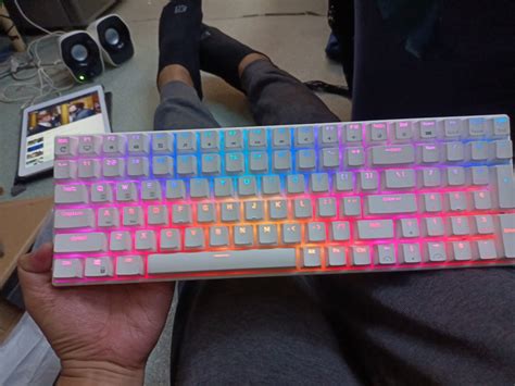 Royal Kludge Rk Tri Mode Rgb Hot Swappable Mechanical Keyboard Computers Tech Parts