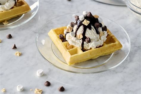 Waffle Sundaes TOLL HOUSE