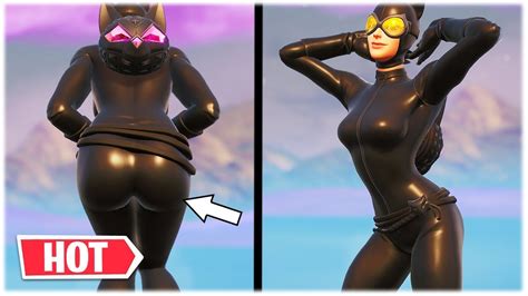 New Sexy Catwoman Skin Shows Her Perfect Butt 😍 ️ Fortnite X Batman