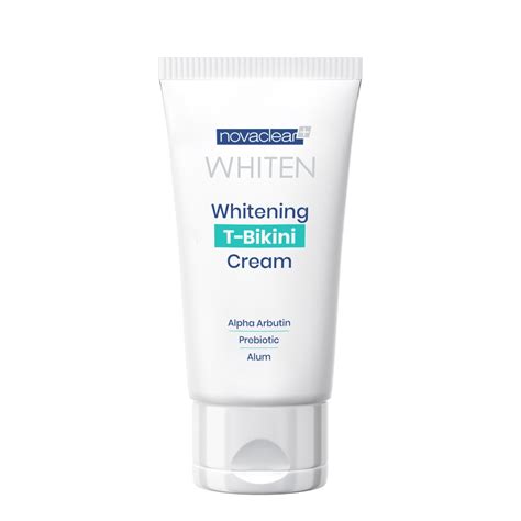 Депигментиращ крем с избелващ ефект за интимната зона Whitening T bikini cream Novaclear 50ml