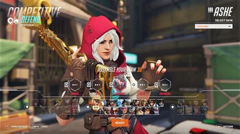 Ashe Gameplay Overwatch Midtown Youtube