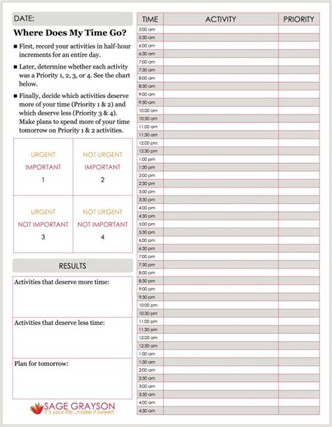 Best Ideas About Time Management Worksheet On Pinterest