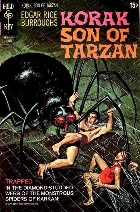 Korak Son Of Tarzan By Edgar Rice Burroughs Gold Key Comics