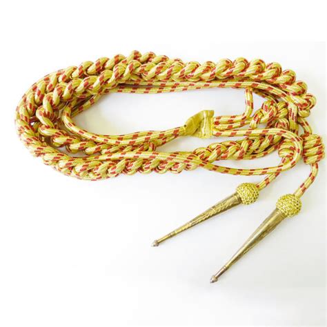 Aiguillette Golden And Red Pak Ansari Impex