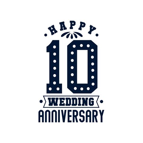 10 Anniversary celebration, Happy 10th Wedding Anniversary 9647127 ...