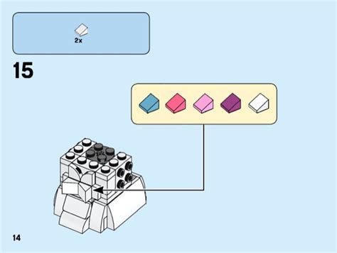 Lego Instructions For Set Wedding Bride Brickheadz Wedding