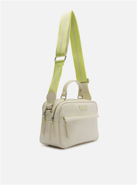 Bolsa Tiracolo Off White Arezzo Prione M Dia Alme Zz Mall