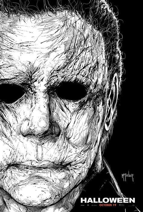 Todd McFarlane Draws A New Michael Myers Halloween Poster For NYCC