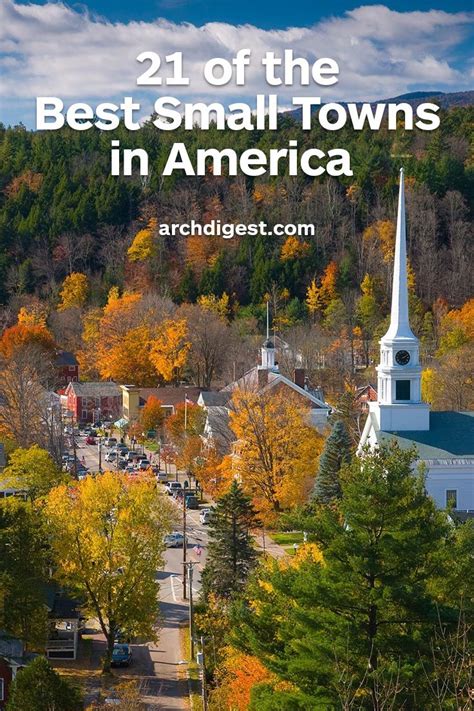 21 Best Small Towns In America To Explore