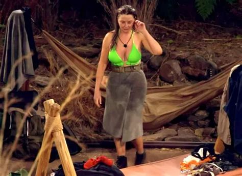 I M A Celebrity S Carol Vorderman Squeezes Into Minuscule Bikini After Trial Triumph Daily Star