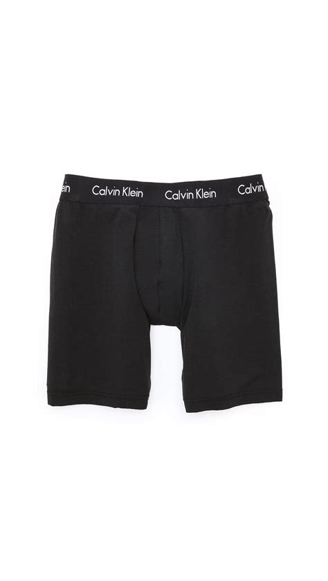 Calvin Klein Body Modal Boxer Briefs In Black For Men Lyst