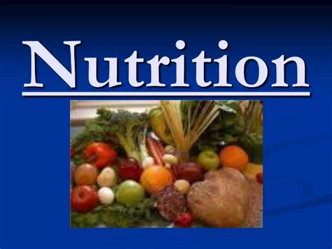 Ppt Nutrition Powerpoint Presentation Free Download Id6038102