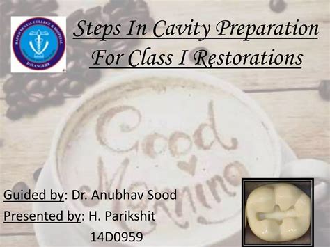 Steps Of Cavity Preparation 9