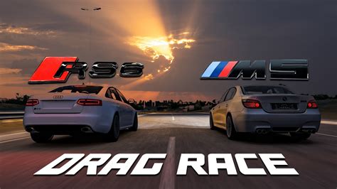 Audi RS6 C6 Vs BMW M5 E60 Drag Race Assetto Corsa YouTube