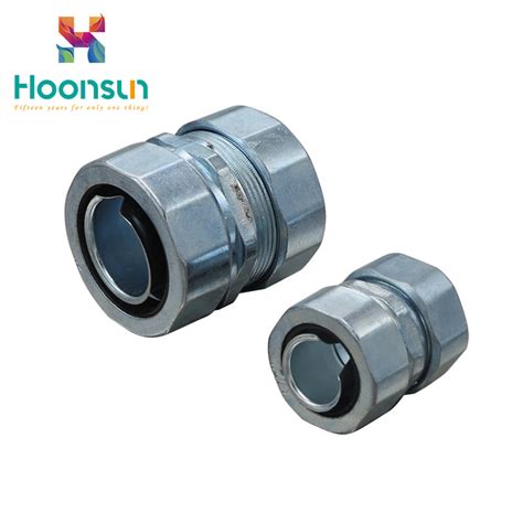 Zinc Alloy Dpj Galvanized Steel Flexible Conduit Connector Price