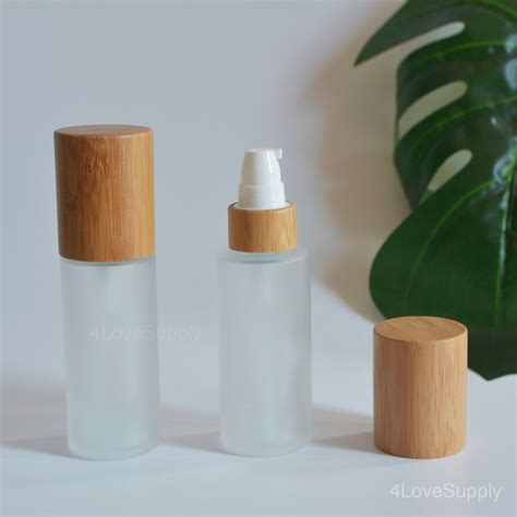 Ml Ml Ml Ml Ml Natural Bamboo Wooden Frosted Etsy